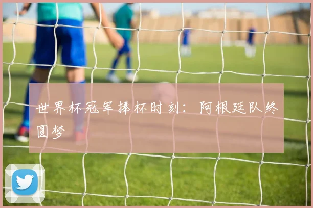 世界杯冠军捧杯时刻：阿根廷队终圆梦